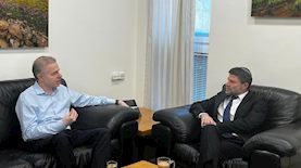 סמוטריץ' ודני נווה, צילום: דוברות משרד האוצר